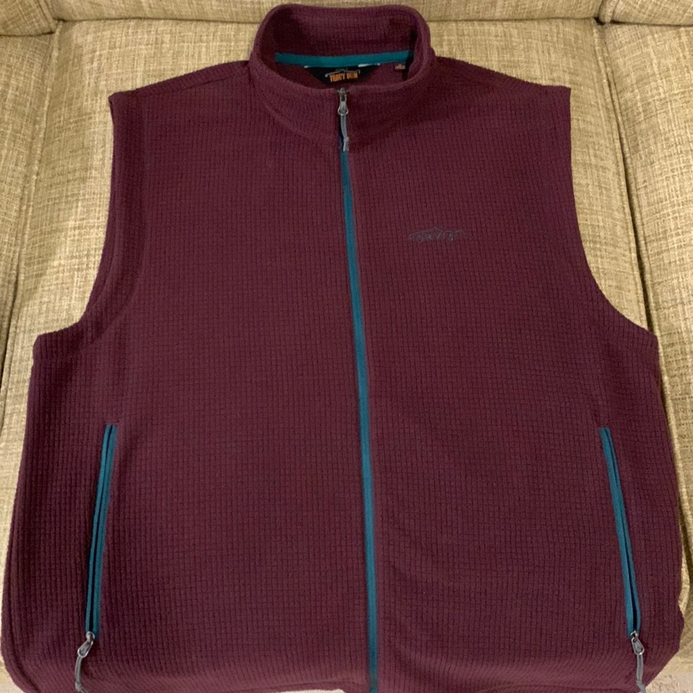 Mens Orvis fleece vest